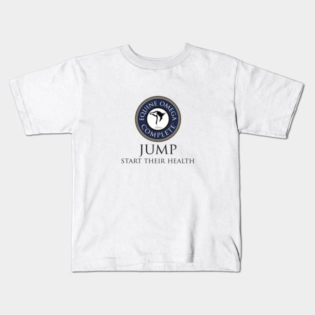 Jump Start Their Health Kids T-Shirt by kathleendowns